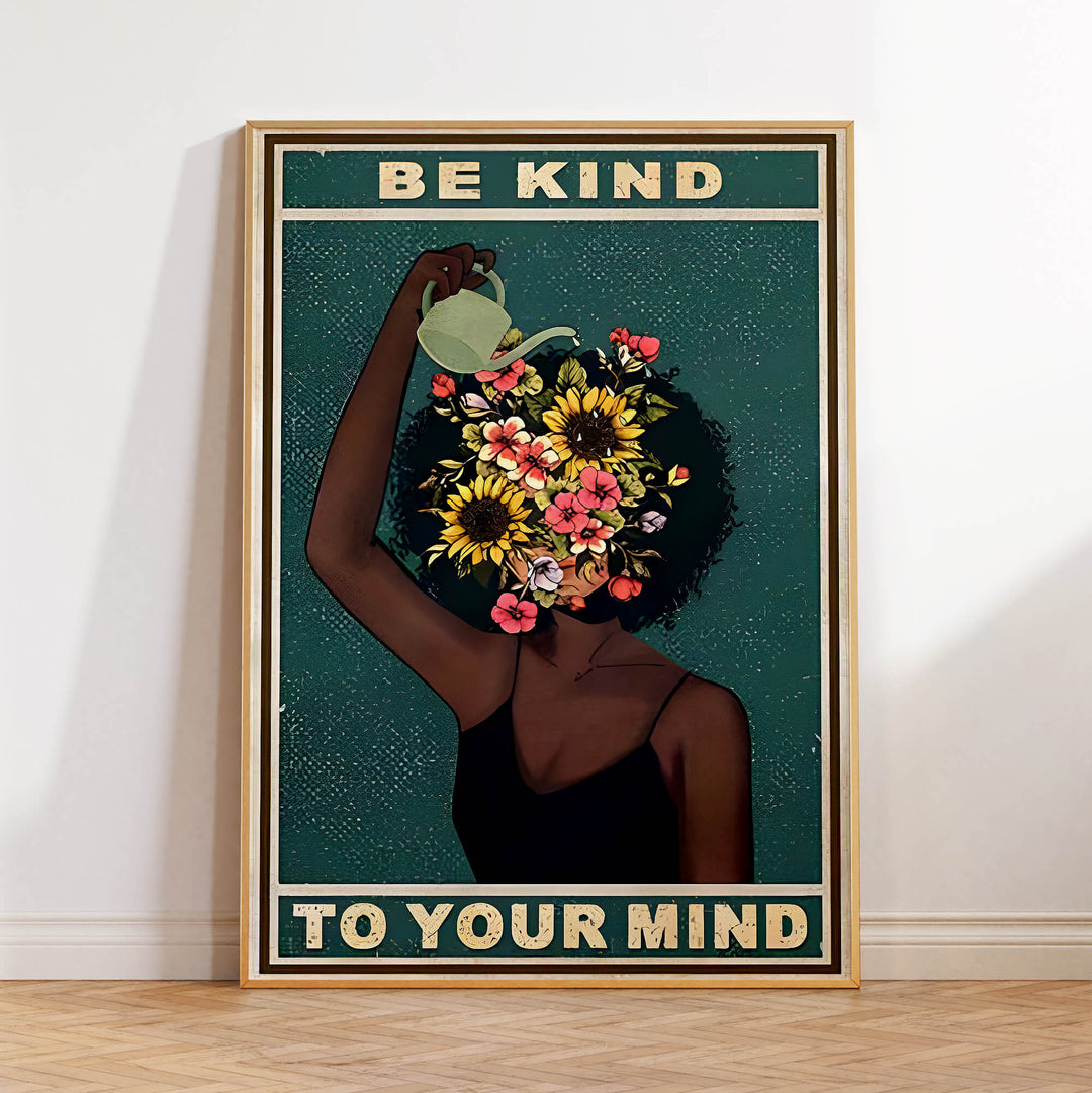 Be Kind No3 Print Wall Art Moncasso