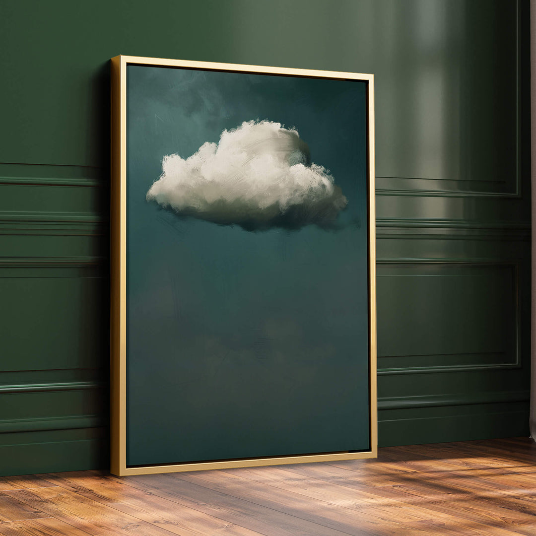 Vintage Cloud No2 Print Wall Art Moncasso