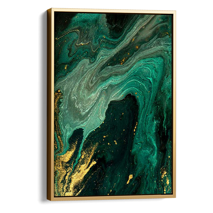 Emerald Marble No1 Print Wall Art Moncasso