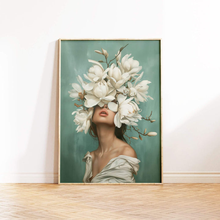 Tranquil Muse Print Wall Art Moncasso