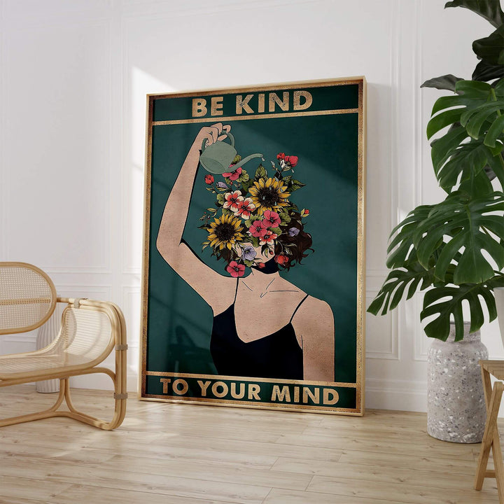 Be Kind No1 Print Wall Art Moncasso