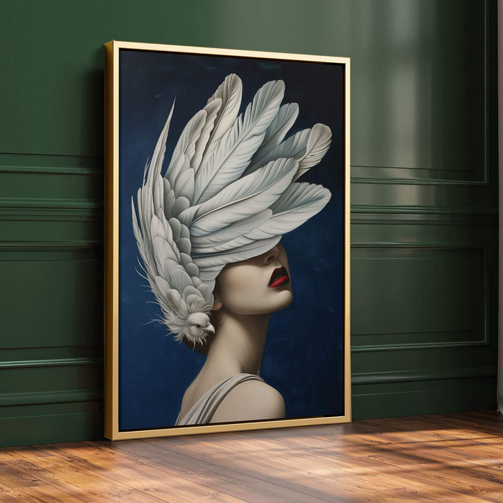 Black Swan Beauty Print Wall Art Moncasso