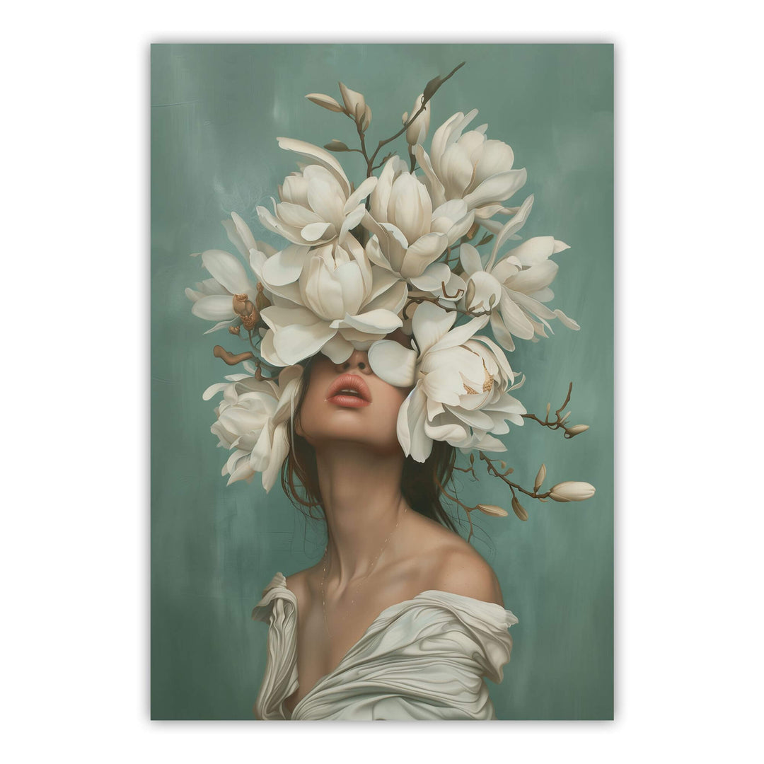 Tranquil Muse Print Wall Art Moncasso