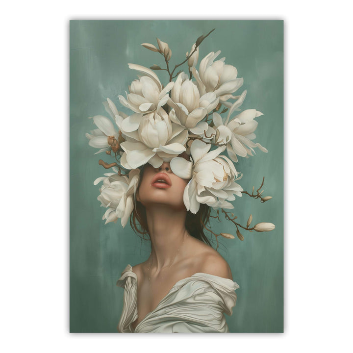 Tranquil Muse Print Wall Art Moncasso
