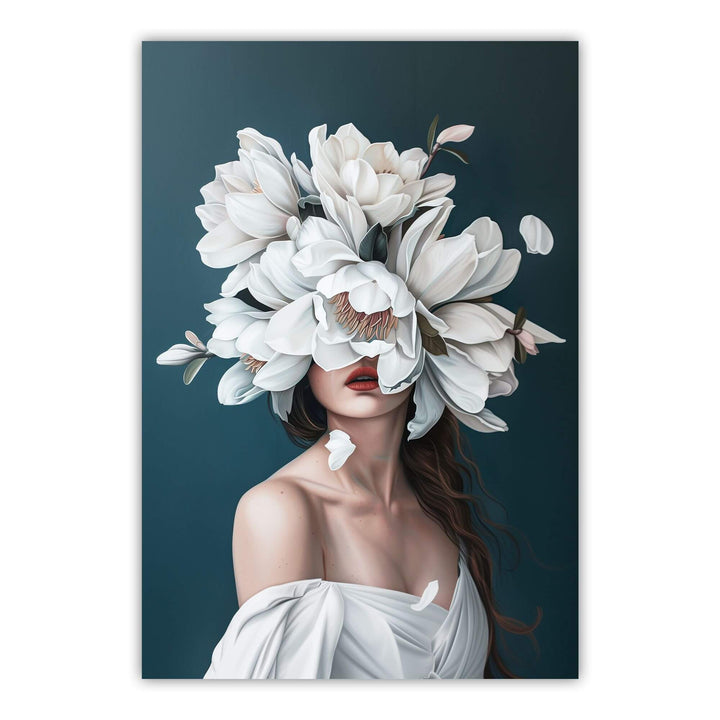 Whispering Petals Print Wall Art Moncasso