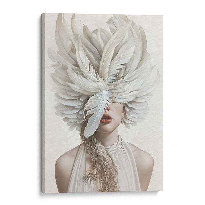 Plume Print Wall Art Moncasso