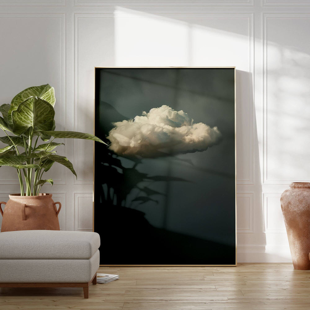 Vintage Cloud Print Wall Art Moncasso