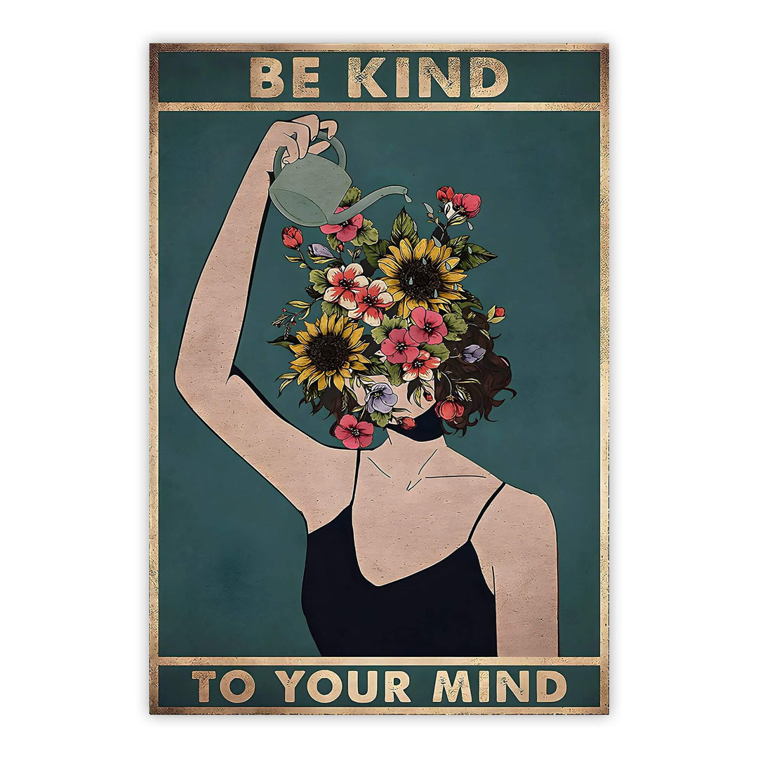 Be Kind No1 Print Wall Art Moncasso
