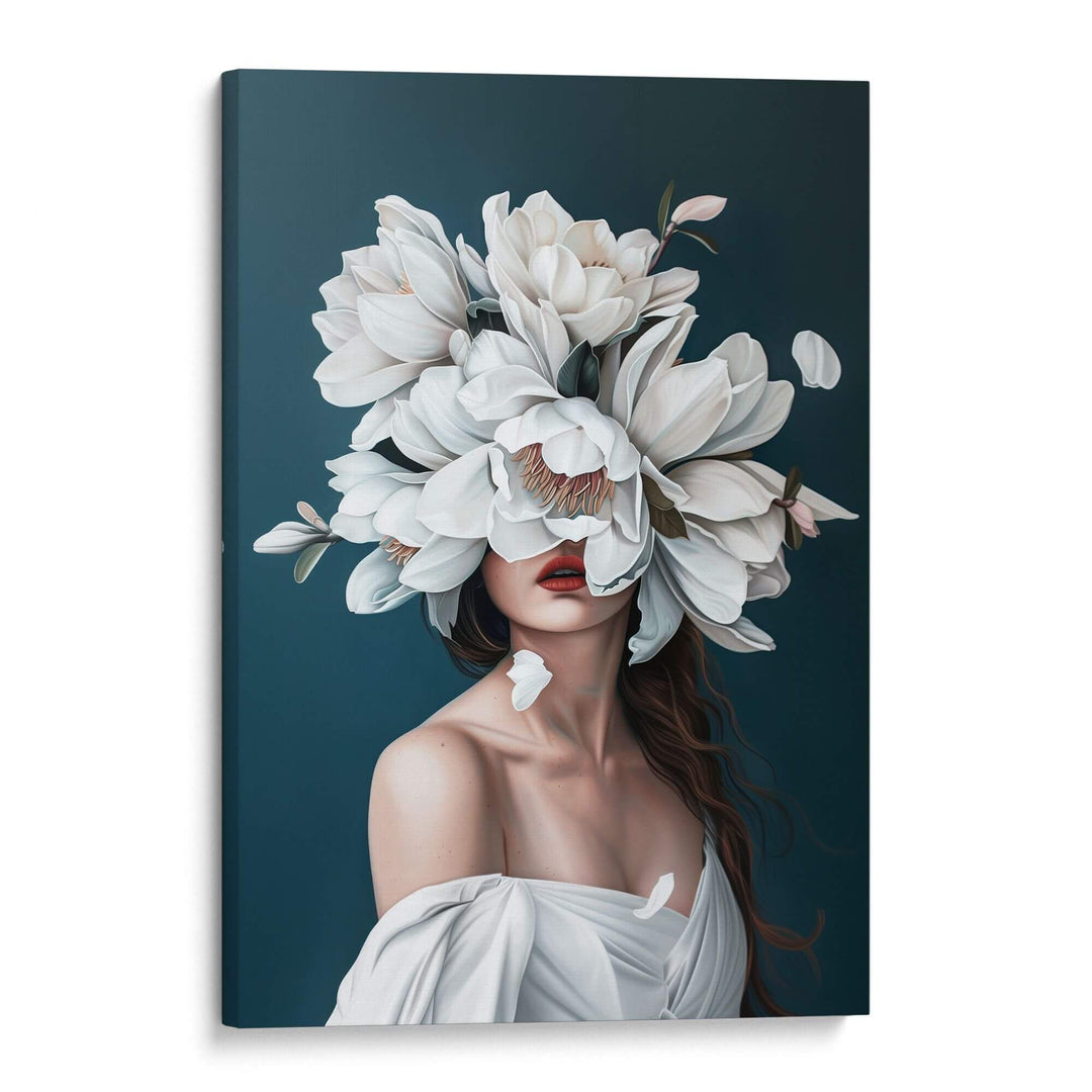 Whispering Petals Print Wall Art Moncasso