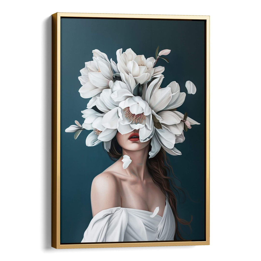 Whispering Petals Print Wall Art Moncasso