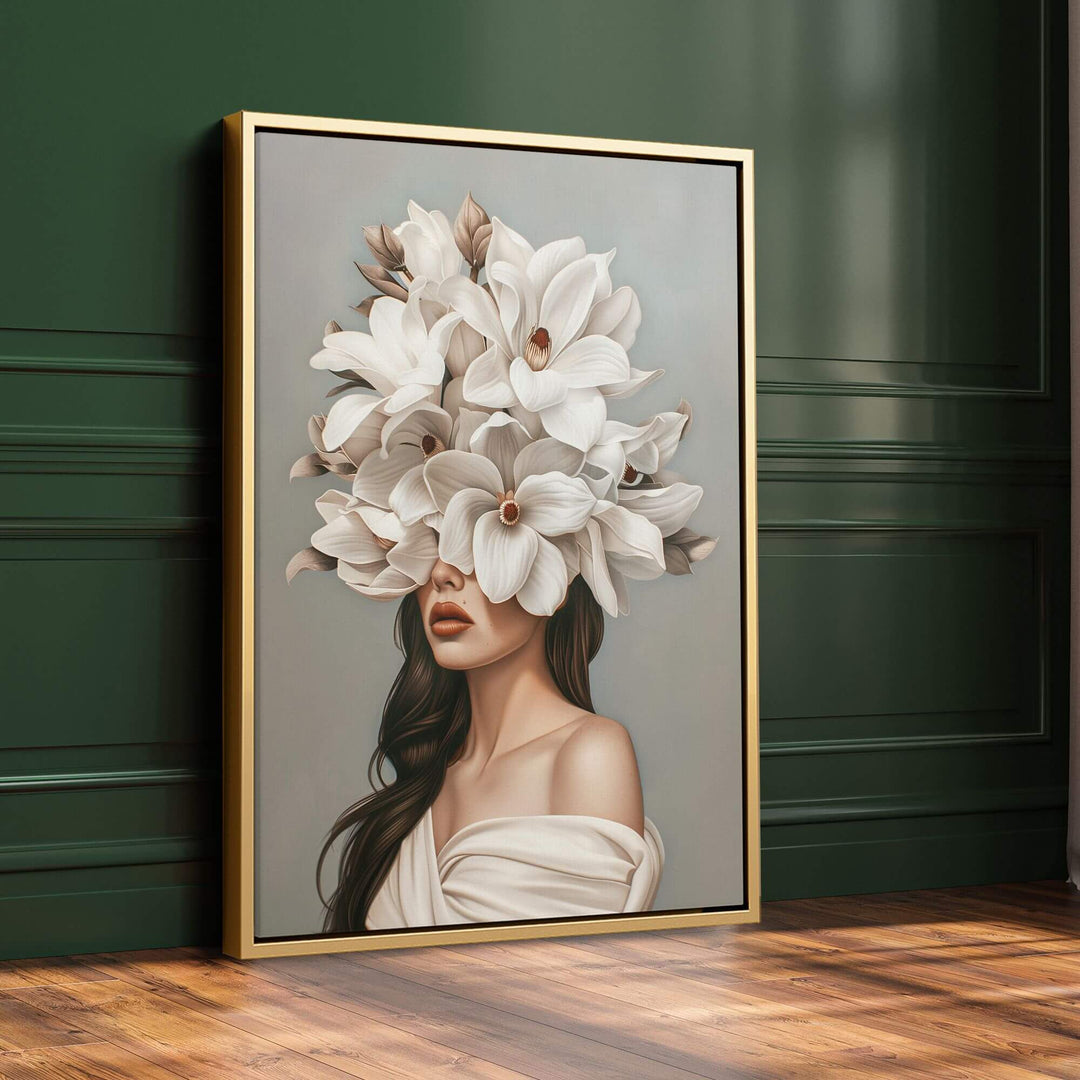 Serenade of Magnolias Print Wall Art Moncasso