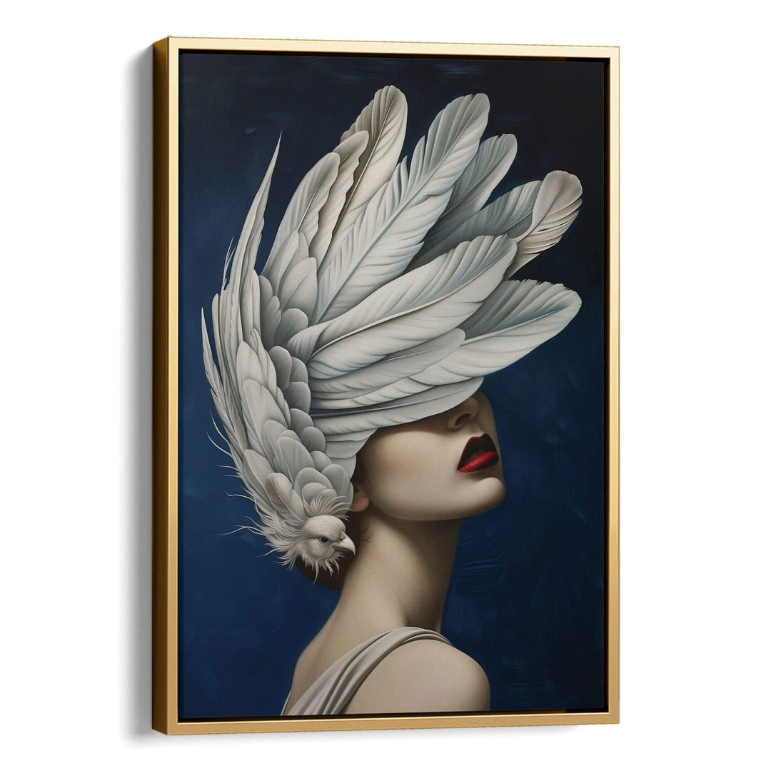 Black Swan Beauty Print Wall Art Moncasso