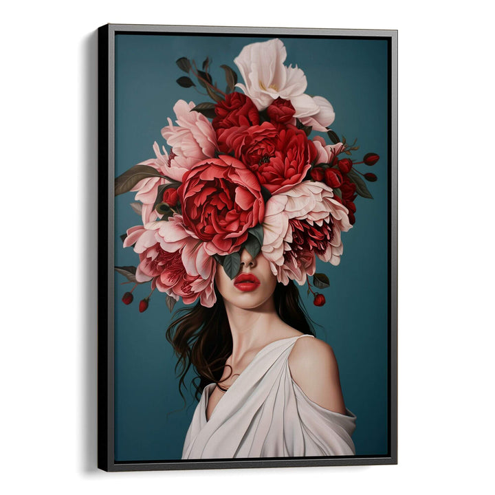 Rose Veil Print Wall Art Moncasso