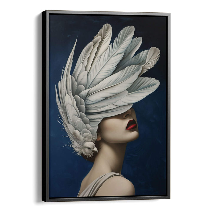 Black Swan Beauty Print Wall Art Moncasso