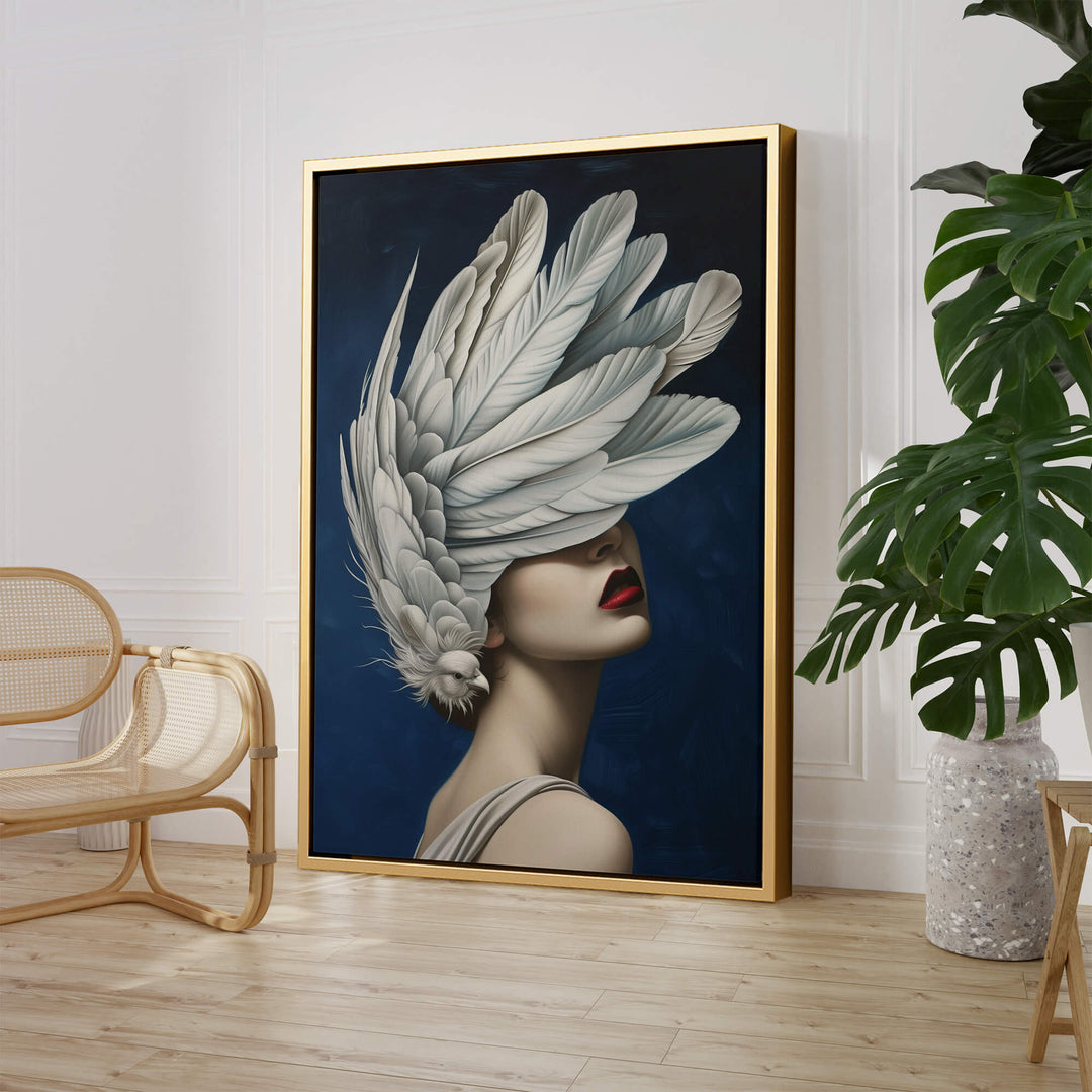 Black Swan Beauty Print Wall Art Moncasso