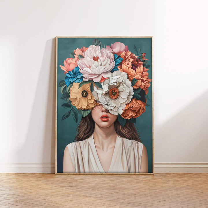 Bloom Print Wall Art Moncasso