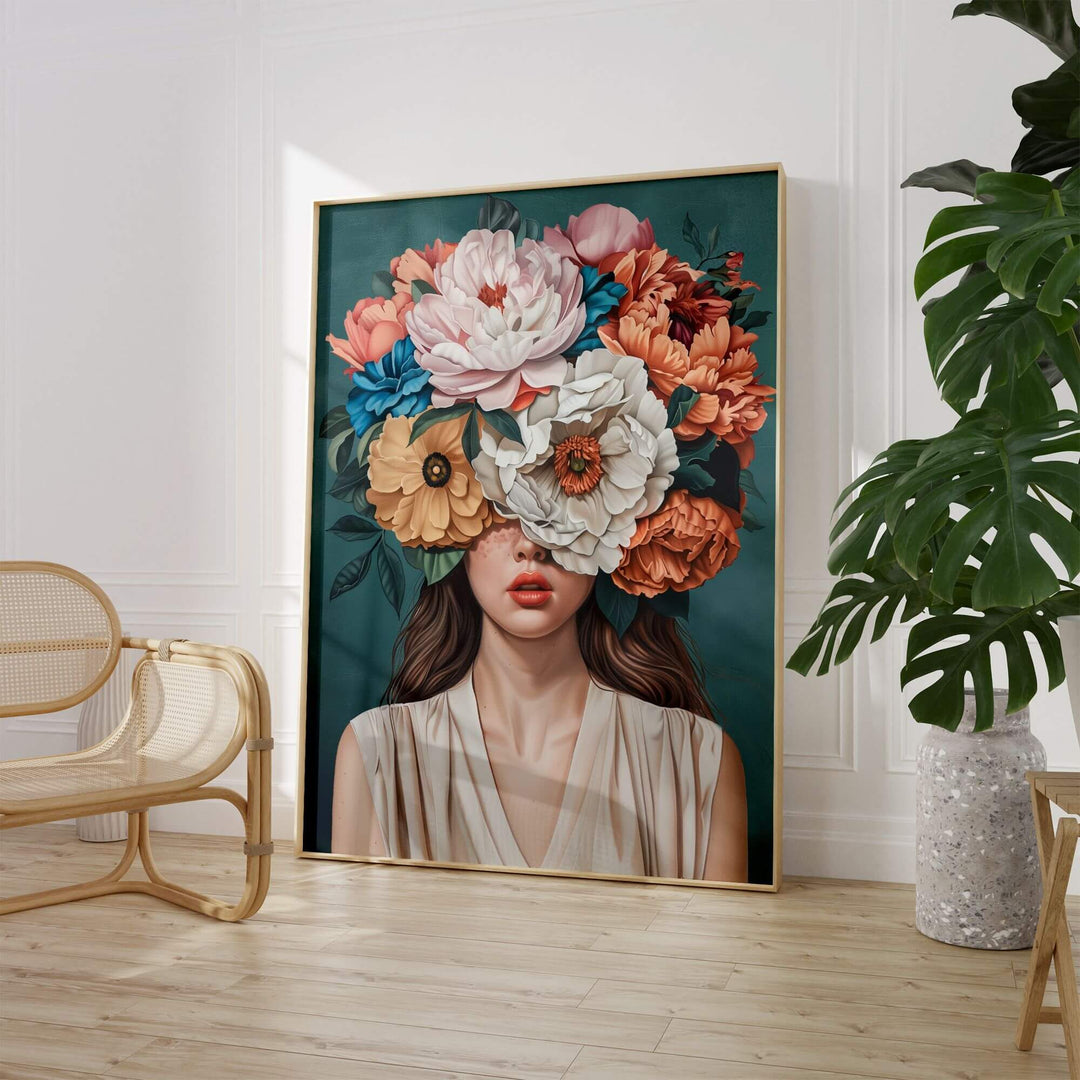 Bloom Print Wall Art Moncasso
