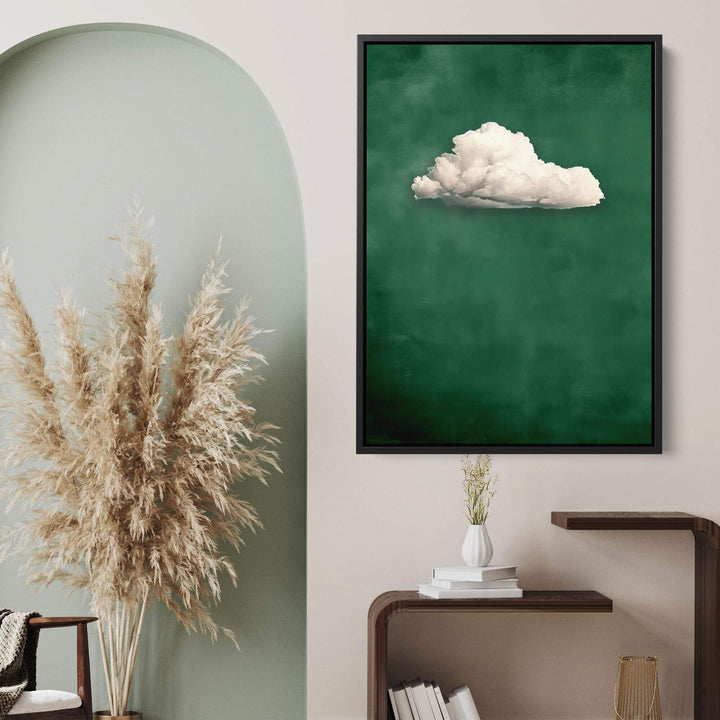 Emerald Cloud Print Wall Art Moncasso