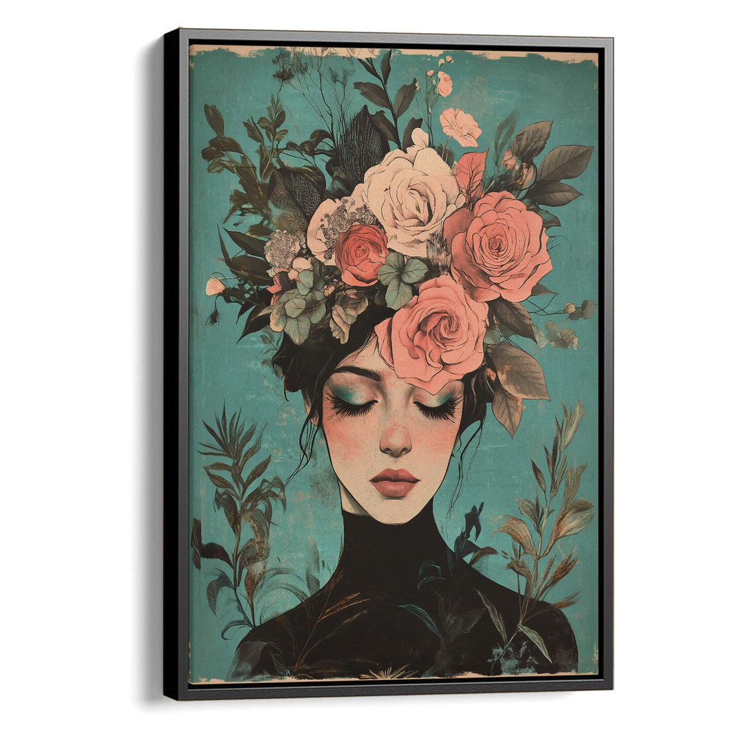 Floral Muse No3 Print Wall Art Moncasso