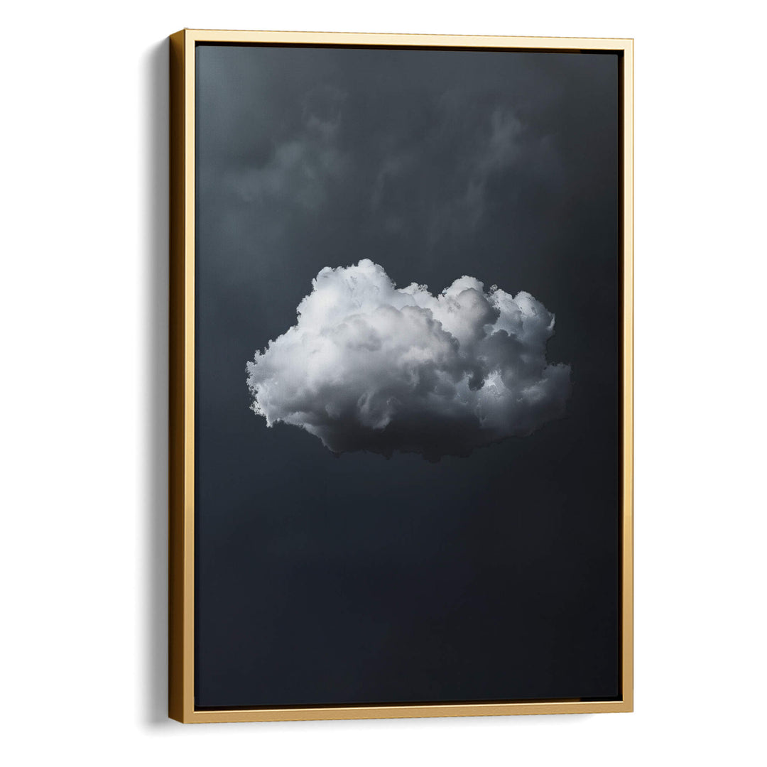 Grey Cloud No2 Print Wall Art Moncasso
