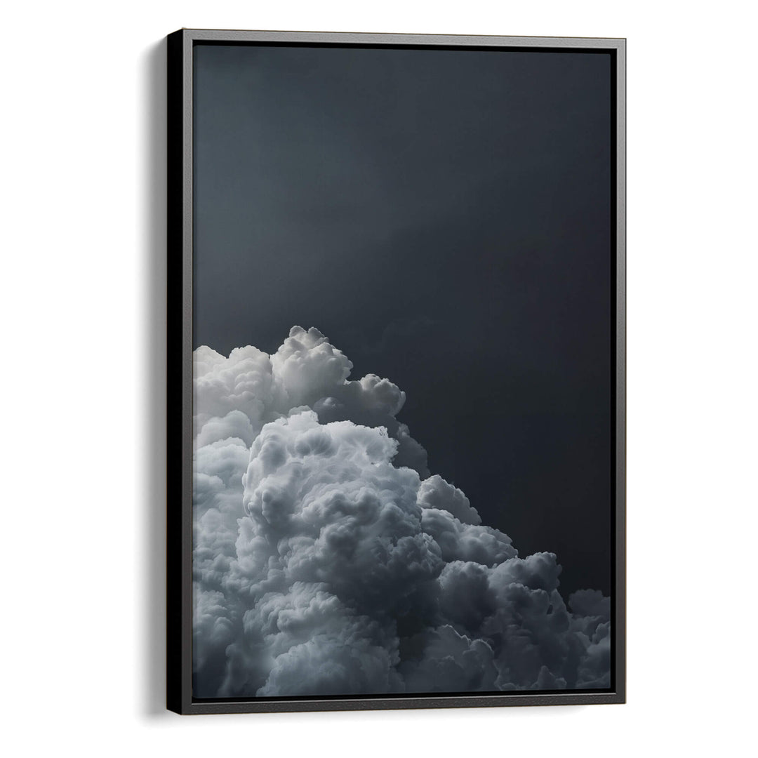 Grey Cloud No3 Print Wall Art Moncasso