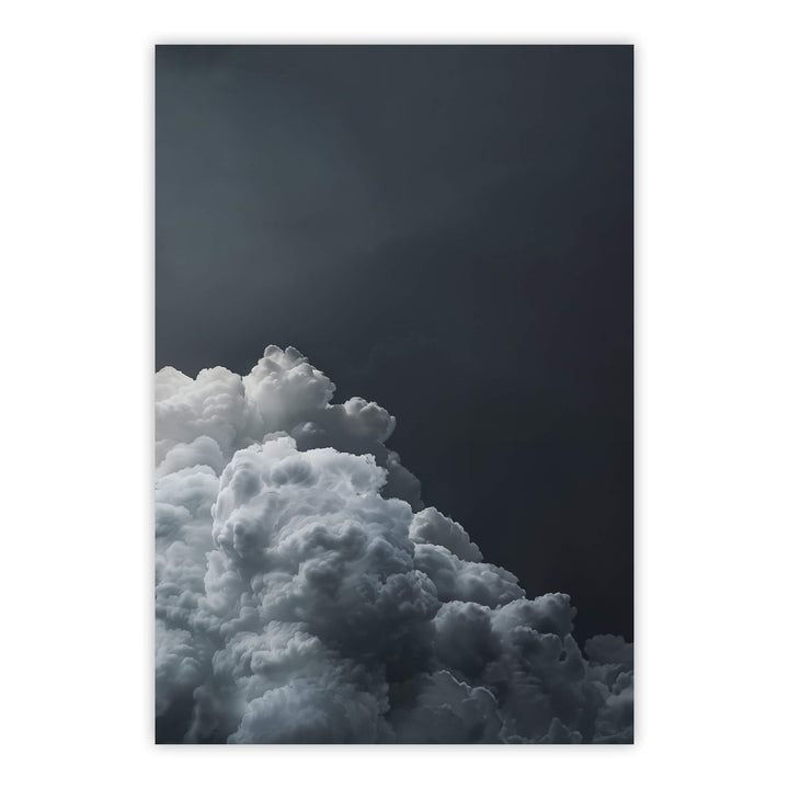 Grey Cloud No3 Print Wall Art Moncasso