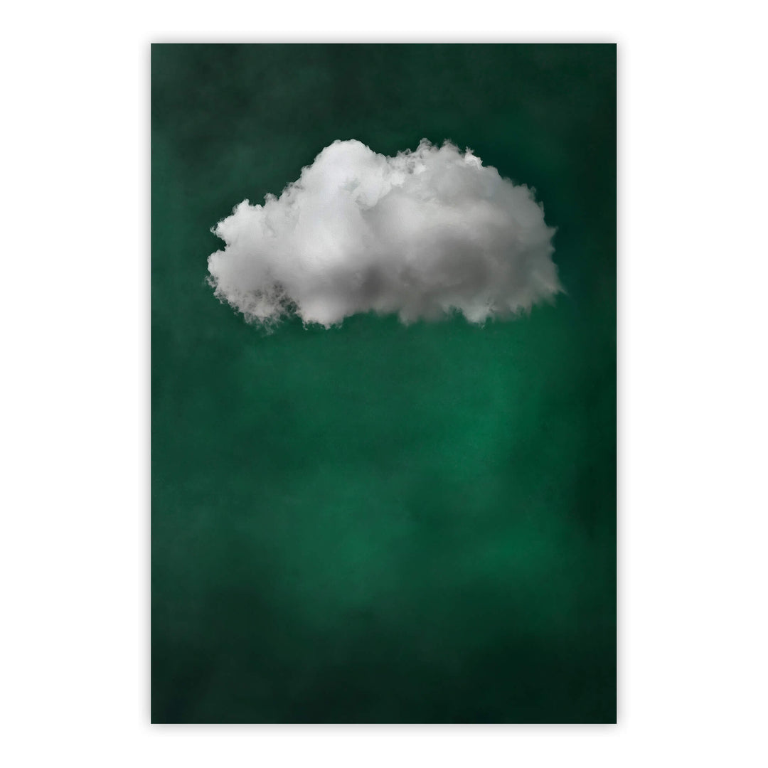 Jade Cloud Print Wall Art Moncasso