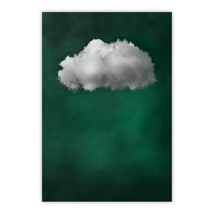 Jade Cloud Print Wall Art Moncasso