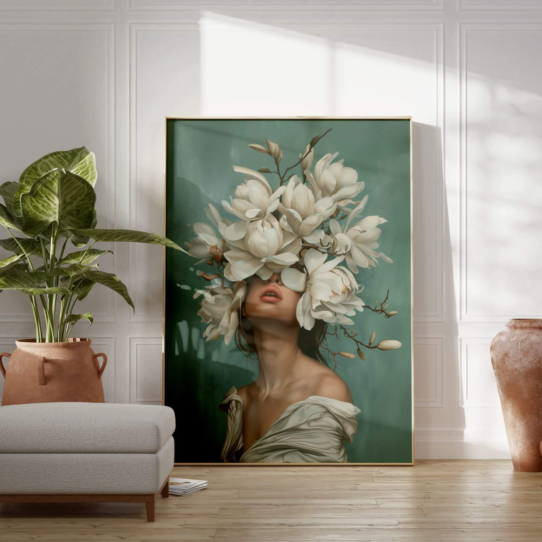 Tranquil Muse Print Wall Art Moncasso