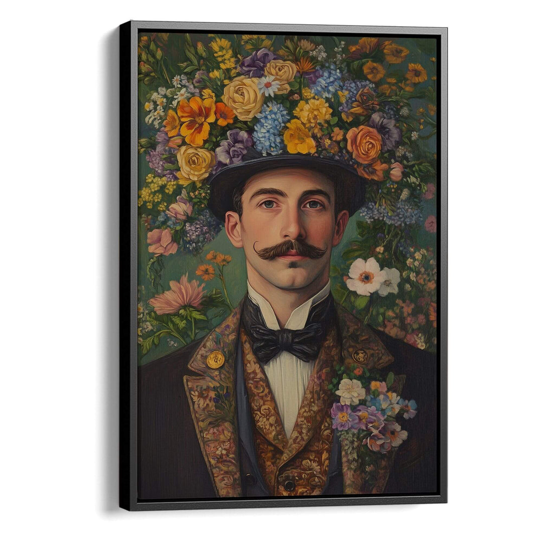 Victorian Gentleman No3 Print Wall Art Moncasso