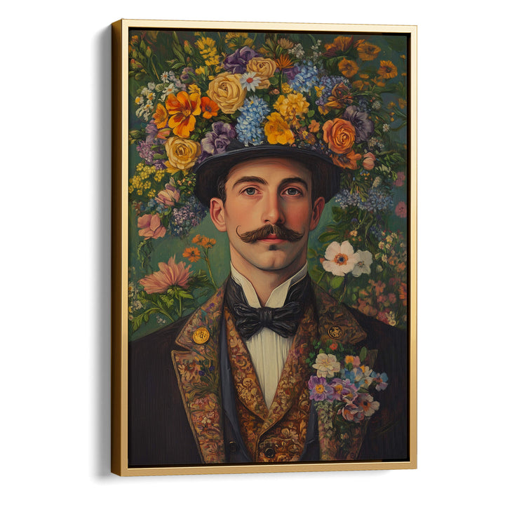 Victorian Gentleman No3 Print Wall Art Moncasso