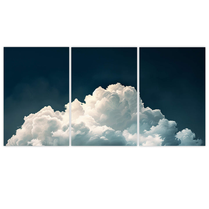 Dreaming Cloud Set of 3 Prints Wall Art Moncasso