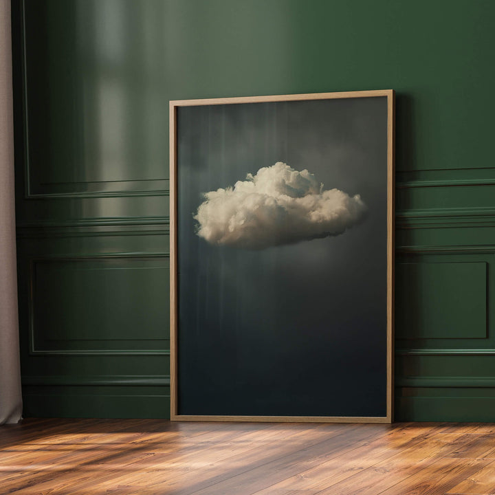 Vintage Cloud Print Wall Art Moncasso