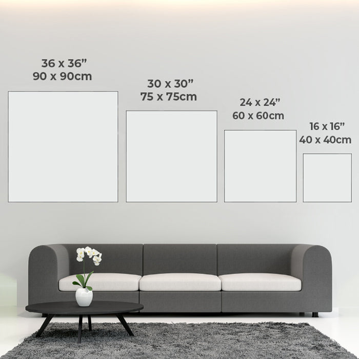 Bluescape Print Wall Art Moncasso