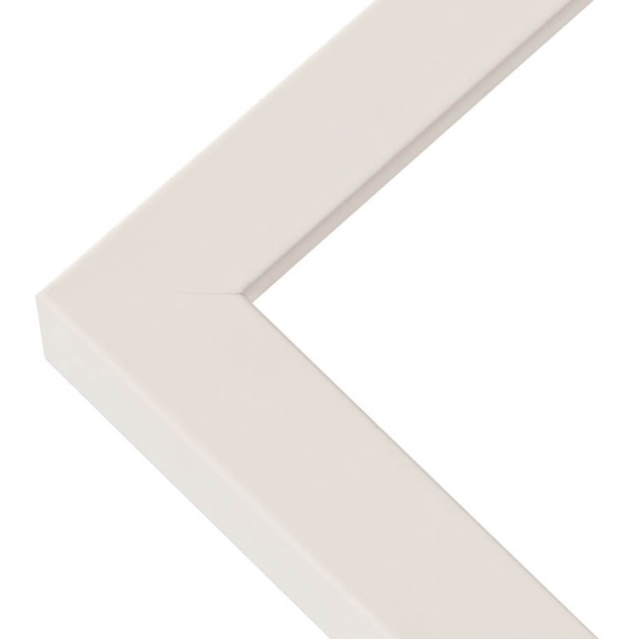 White Fine Art Frame, 40 x 50 cm Frame Moncasso