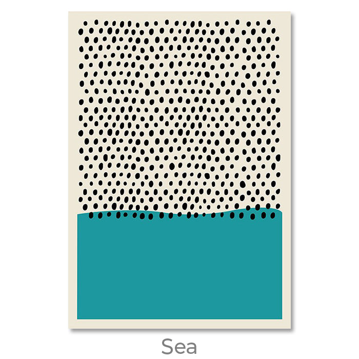 Tribal Sea Print Wall Art Moncasso
