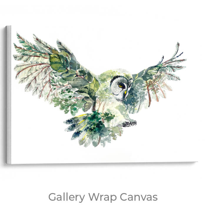 Mystic Owl Print Wall Art Moncasso