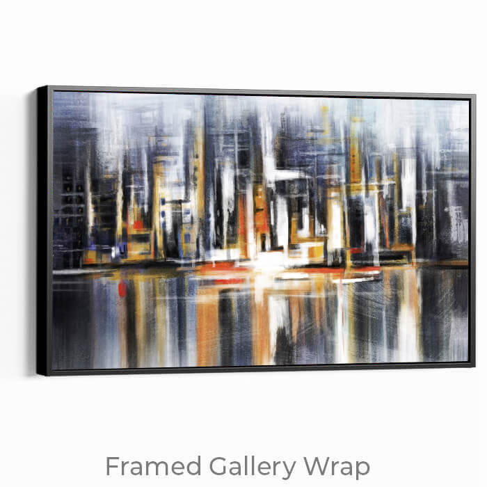 Skyline Print Wall Art Moncasso