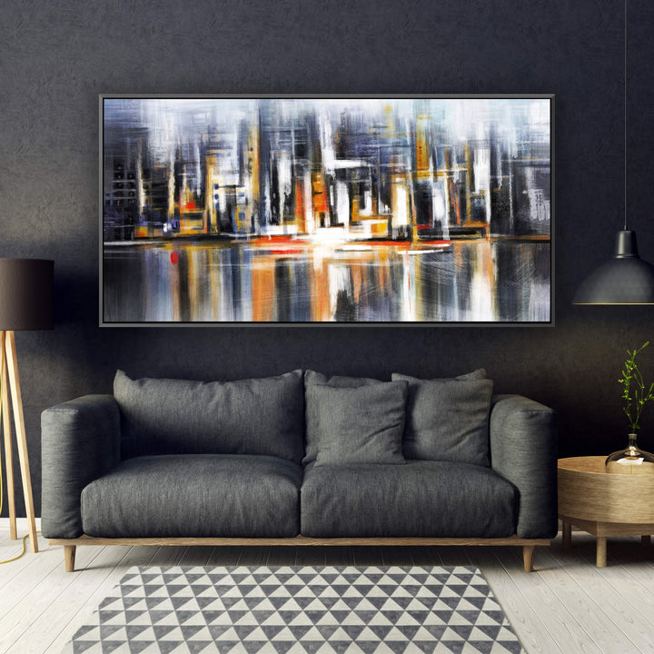 Skyline Print Wall Art Moncasso