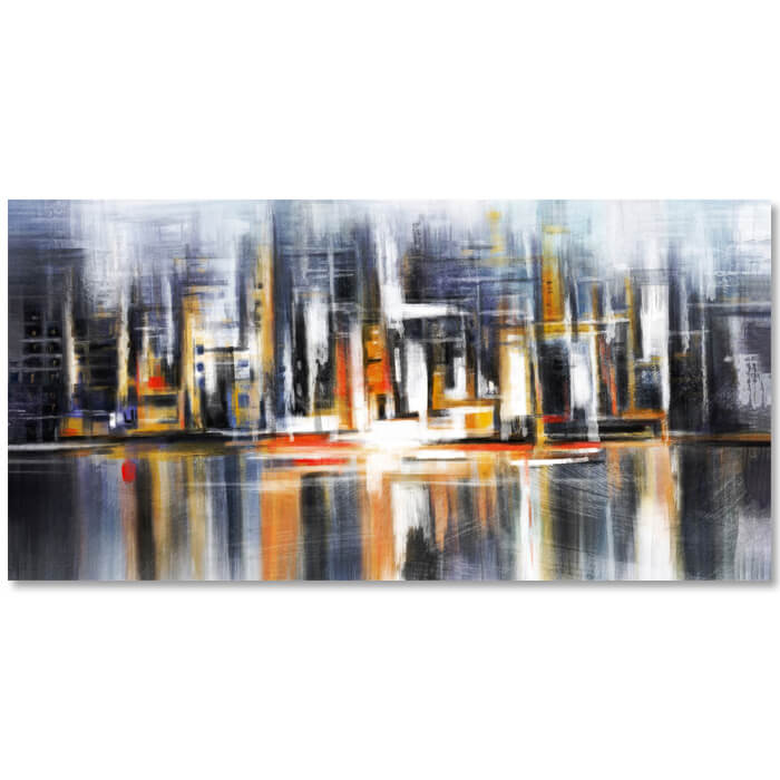 Skyline Print Wall Art Moncasso