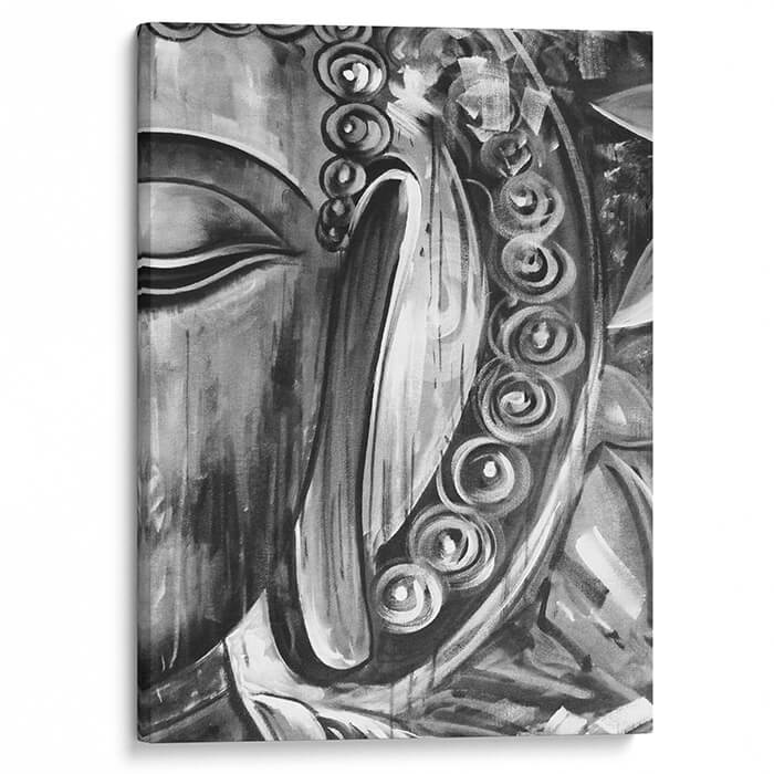 Gallery wrapped Buddha canvas#framing-option_gallery-wrap-canvas
