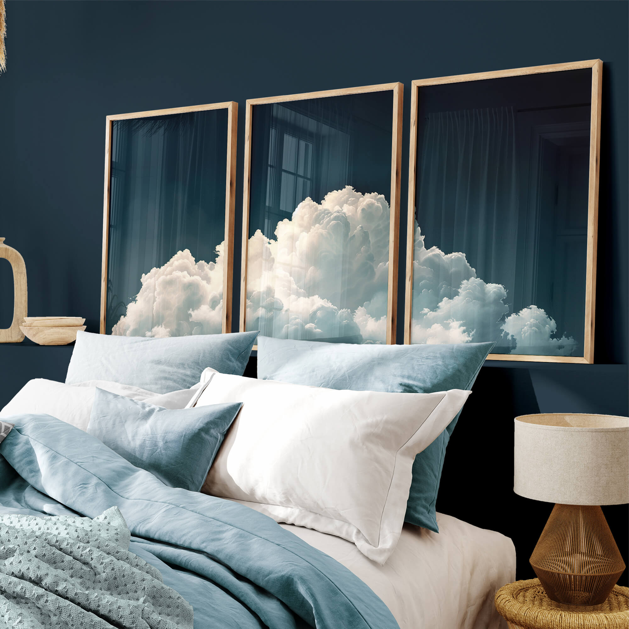 dreaming cloud set of 3 moncasso