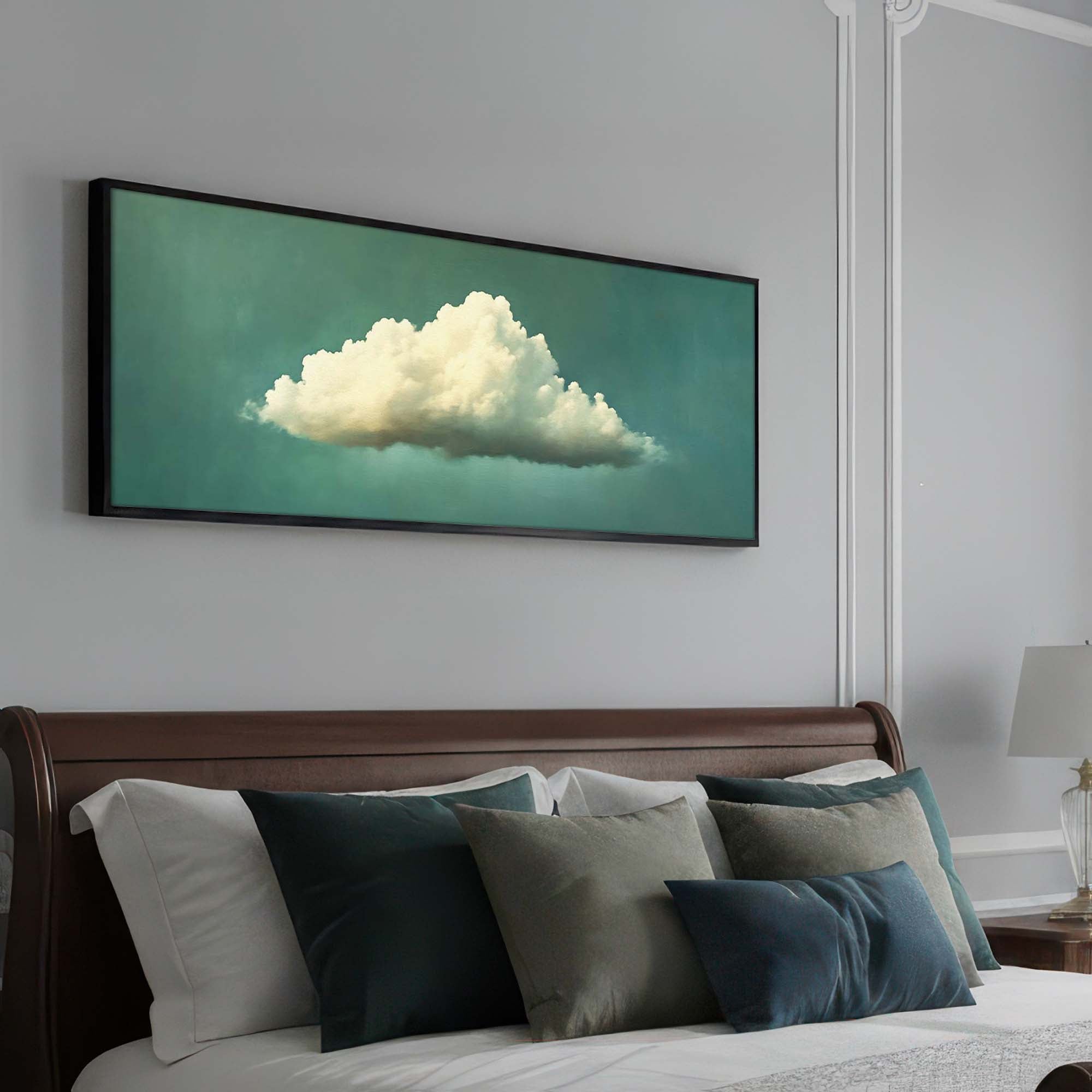 Vintage Cloud No4 Print Wall Art Moncasso