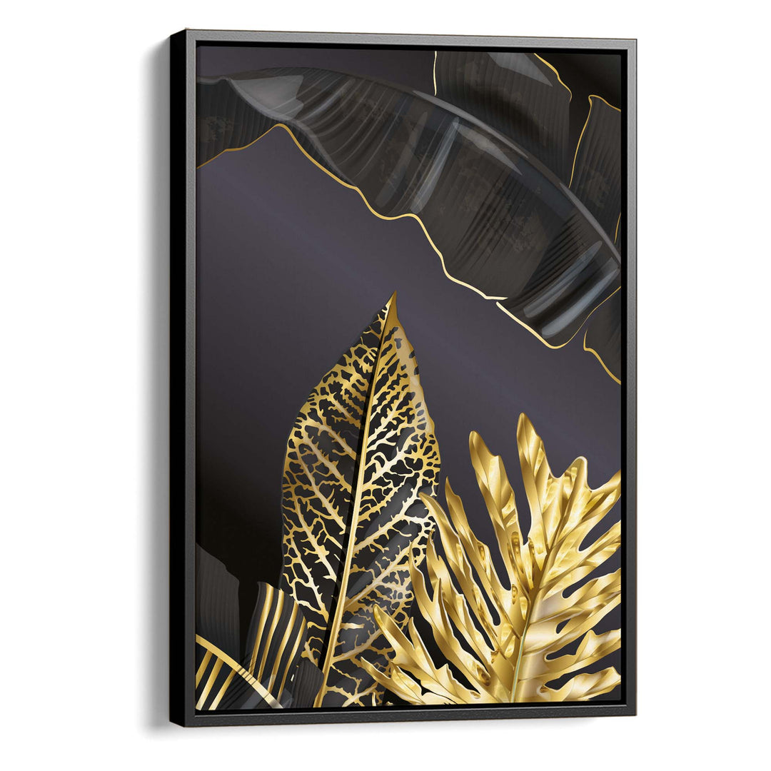 Golden Palm Print