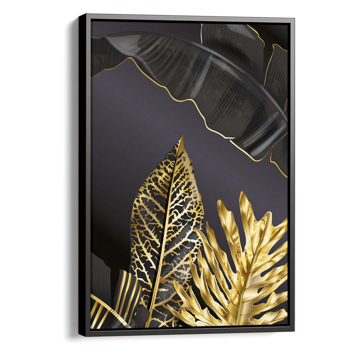 Golden Palm Print