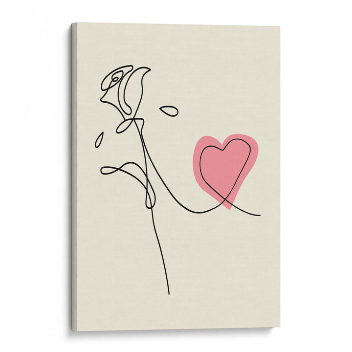 Rose & Heart Print