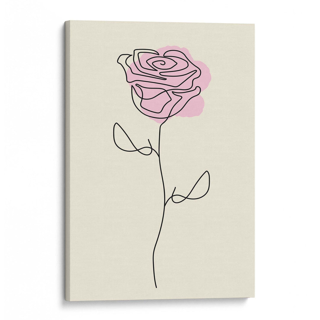 Rose Line Print