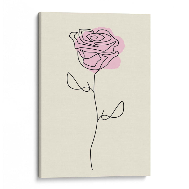 Rose Line Print