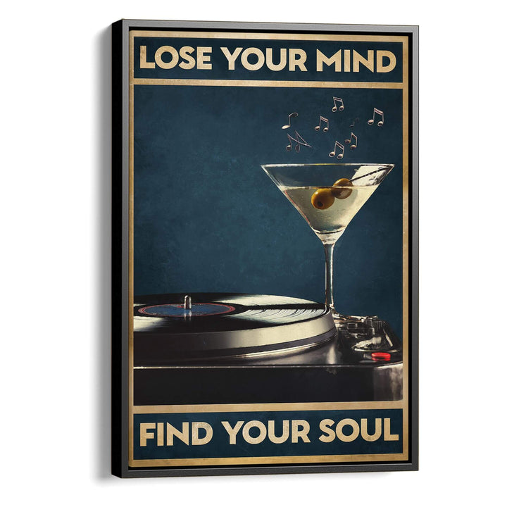 Blue Soul Print Wall Art Moncasso