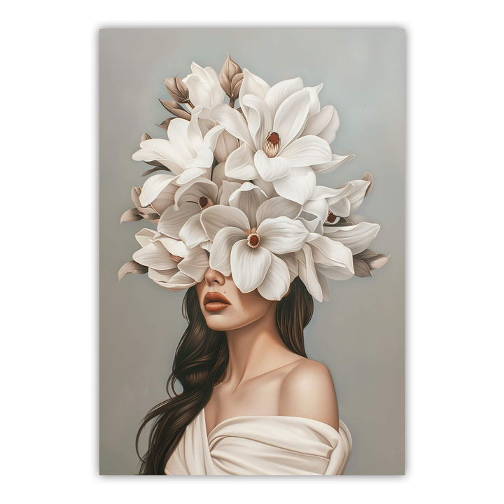 Serenade of Magnolias Print Wall Art Moncasso